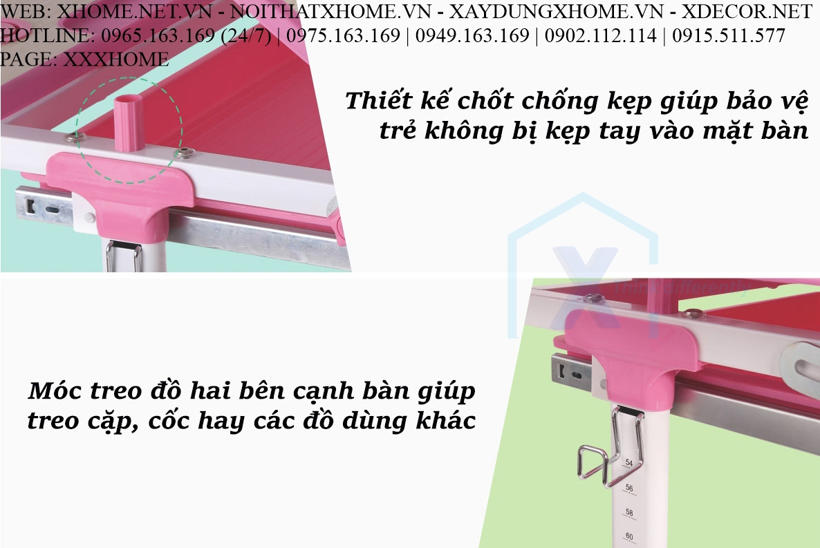 BỘ BÀN GHẾ HỌC SINH CẤP 1 X HOME SÀI GÒN HỒ CHÍ MINH HÀ NỘI XHOME3703