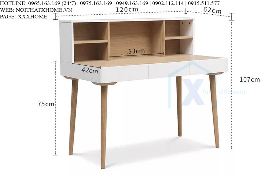 BÀN GHẾ HỌC SINH X HOME Hà Nội XHOME2276