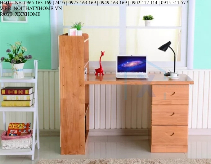 BÀN LÀM VIỆC GỖ X HOME Hà Nội Sài Gòn Hồ Chí Minh XHOME2247