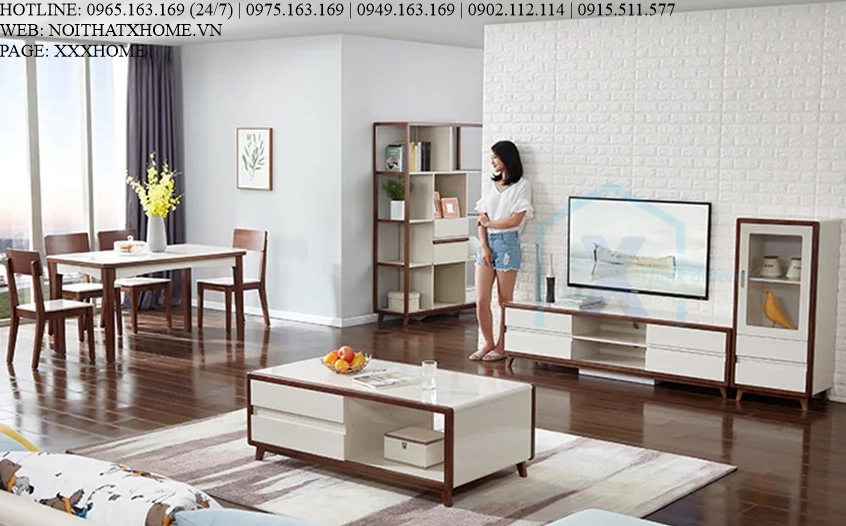 BÀN SOFA BÀN TRÀ GỖ X HOME HÀ NỘI SÀI GÒN HỒ CHÍ MINH XHOME1118