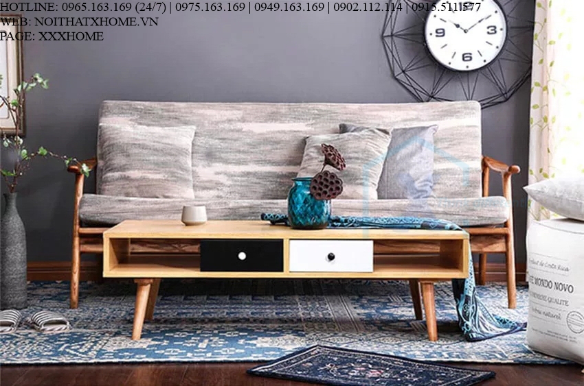 BÀN SOFA BÀN TRÀ GỖ X HOME HÀ NỘI SÀI GÒN HỒ CHÍ MINH XHOME2242