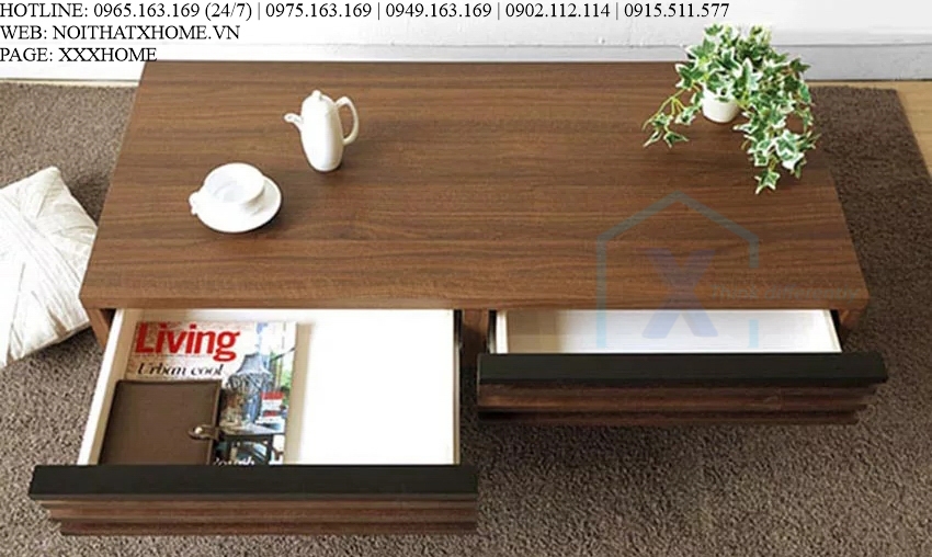 BÀN SOFA BÀN TRÀ GỖ X HOME HÀ NỘI SÀI GÒN HỒ CHÍ MINH XHOME2246