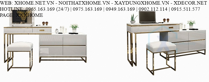 BÀN TRANG ĐIỂM CAO CẤP X HOME SÀI GÒN HÀ NỘI XHOME3309