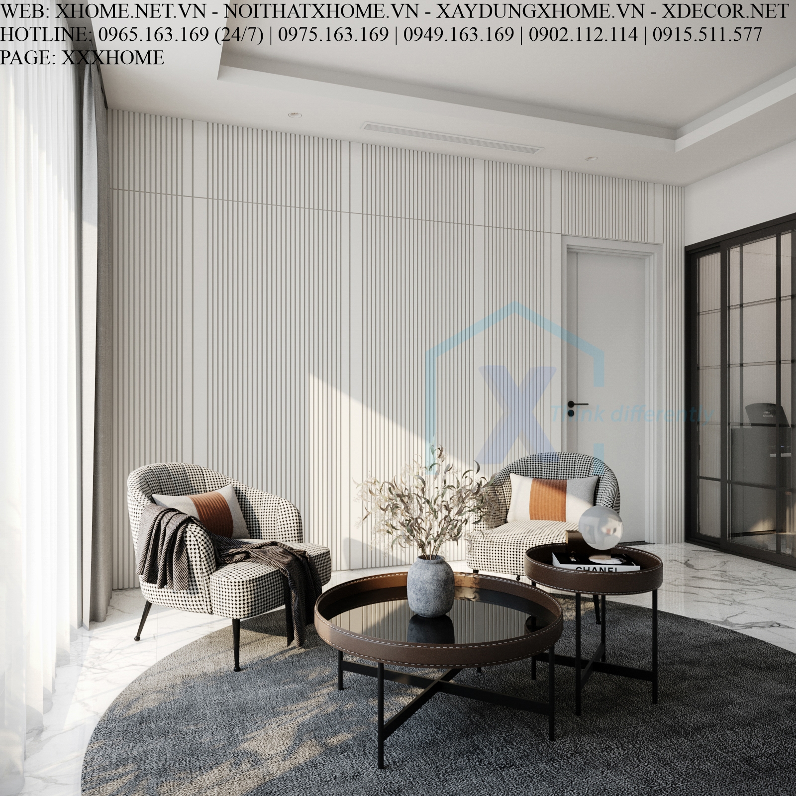 X HOME THIẾT KẾ CĂN HỘ CHUNG CƯ DUPLEX SUNSHINE CITY 190 M2