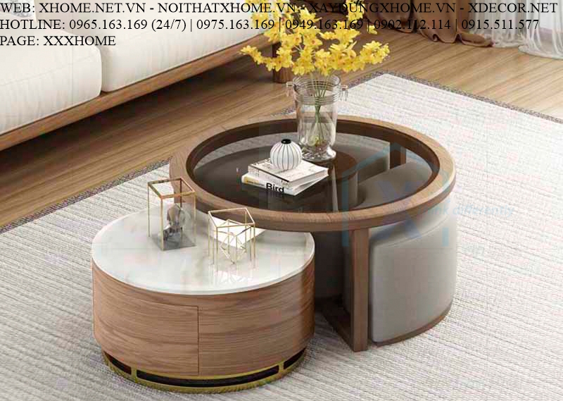 COMBO KỆ TIVI BÀN TRÀ X HOME SÀI GÒN HỒ CHÍ MINH HÀ NỘI XHOME3323