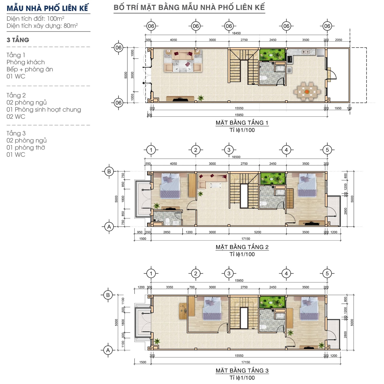 Thiết kế nhà phố liền kề Century city