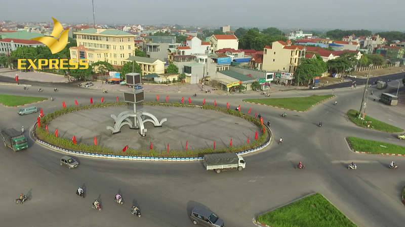 Địa phương có hệ thống giao thông thuận lợi để giao lưu với nhiều địa phương khác