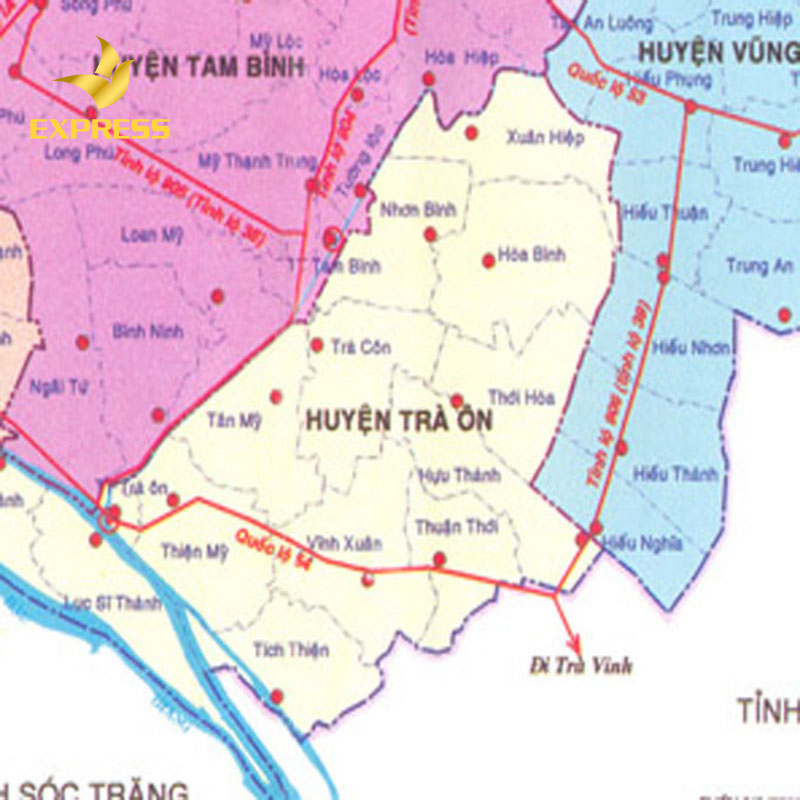 Thông tin cơ bản huyện Trà Ôn tỉnh Vĩnh Long Việt Nam