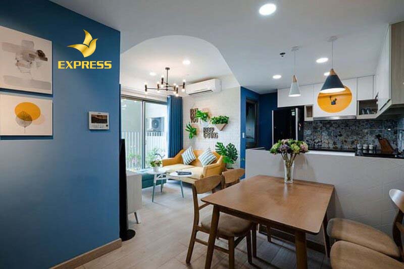 Căn hộ chung cư thiết kế cửa trượt tận dụng được tối ưu không gian sống của gia đình