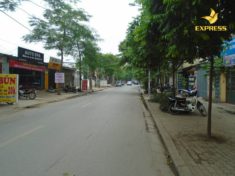 Mảnh đất 218m2 nằm trên mặt phố Trần Điềm
