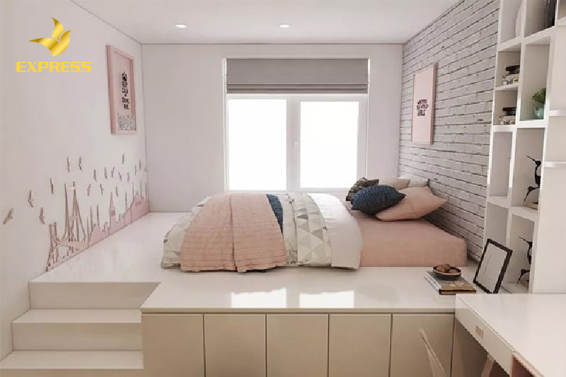 Trang trí phòng ngủ nhỏ tiết kiệm diện tích