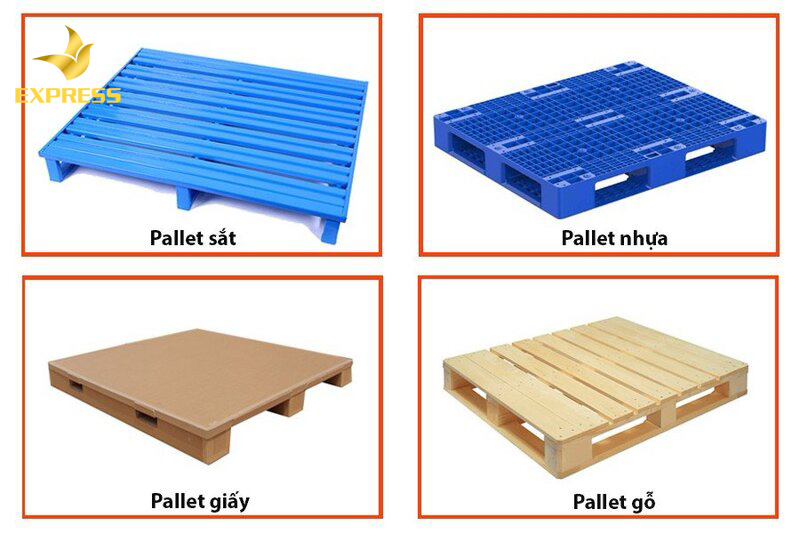 Một số loại pallet được biết đến trên thị trường hiện nay.