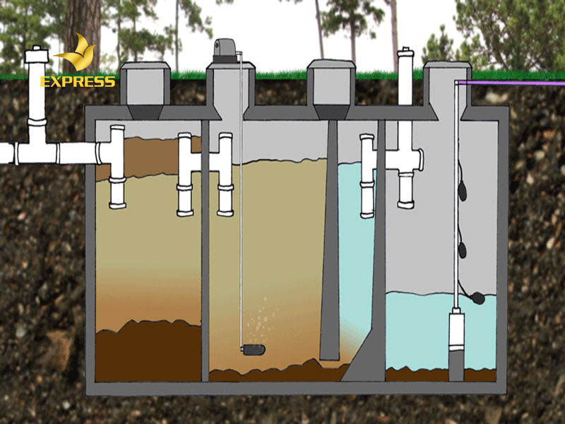 Lưu ý khi thực hiện xây dựng bể phốt