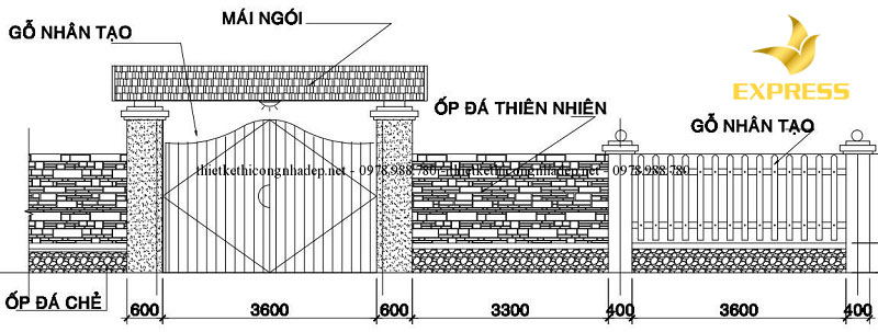 Mẫu file cad cổng biệt thự đẹp mà bạn không nên bỏ qua