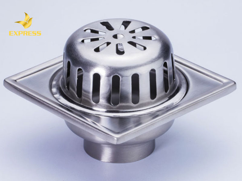 Phễu thu nước được sản xuất với chất liệu inox 304 cao cấp, bền vững, có thể chịu được nhiệt rất tốt và không bị ăn mòn bởi điều kiện thời tiết