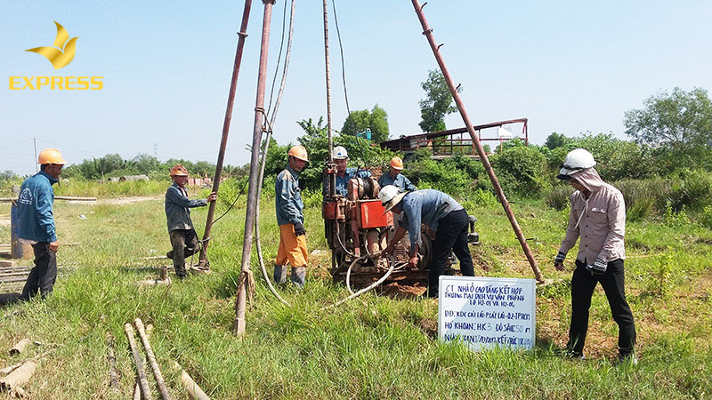 Quy trình khoan khảo sát địa chất công trình