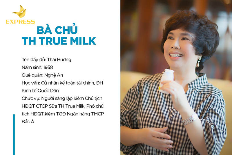 Bà Thái Hương - Chủ tịch TH True Milk là ai?