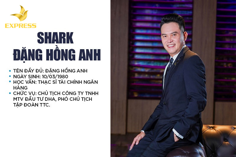 Tiểu sử shark Hồng Anh