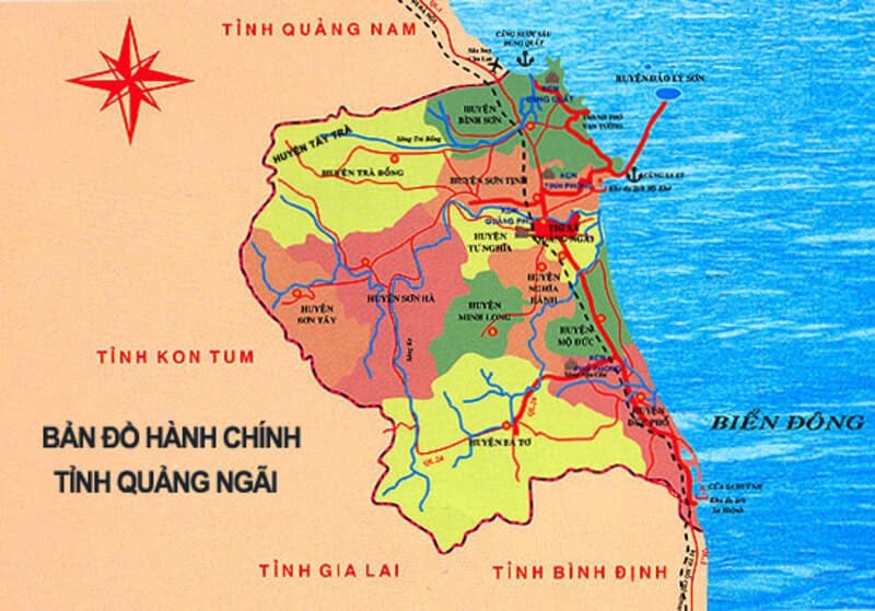Thông tin quy hoạch và bản đồ quy hoạch thành phố Quảng Ngãi giai đoạn 2021- 2030.