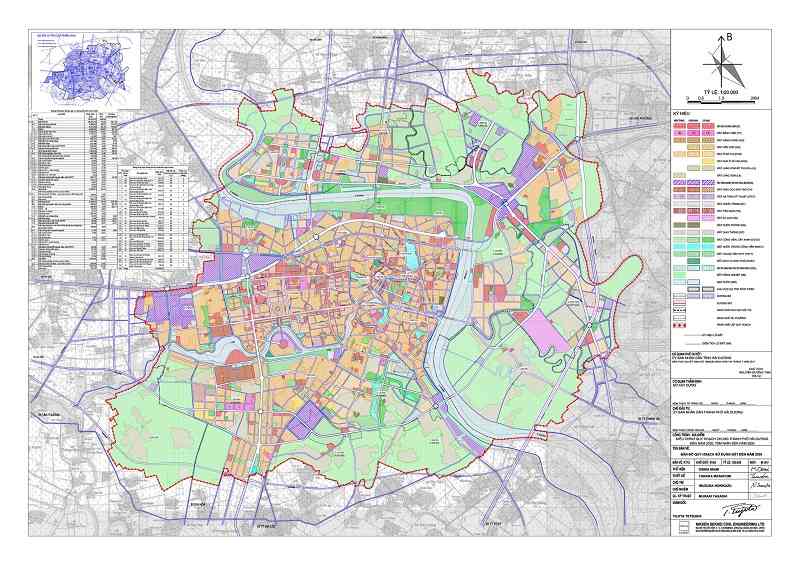 Bản đồ quy hoạch đất thành phố Hải Dương