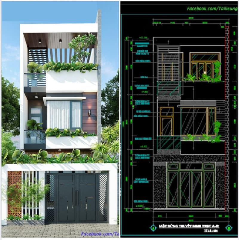 Bản vẽ cad tham khảo 2