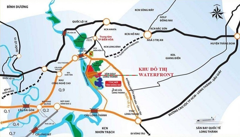 Izumi City tọa lạc tại vị trí đắc địa hoàn hảo có một không hai thu hút nhà đầu tư