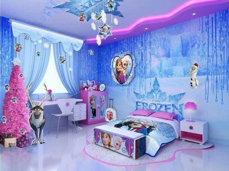 Kiểu phòng công chúa Elsa