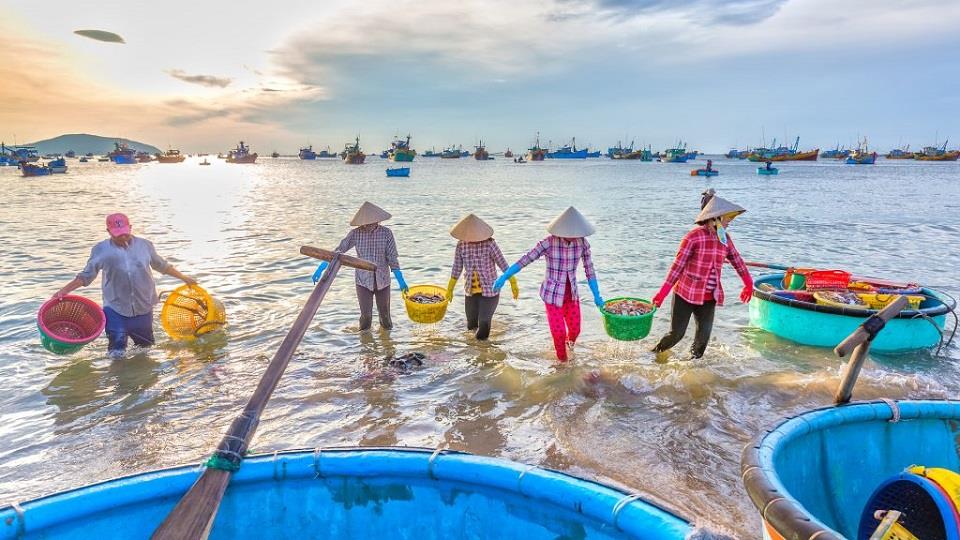 Làng Chài ở Mũi Né một địa điểm nữa mà du khách không thể bỏ qua khi đến