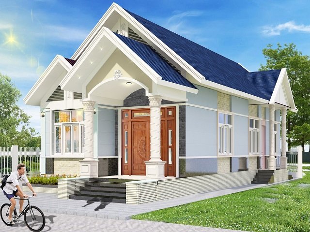 Mẫu nhà cấp 4 6x15m