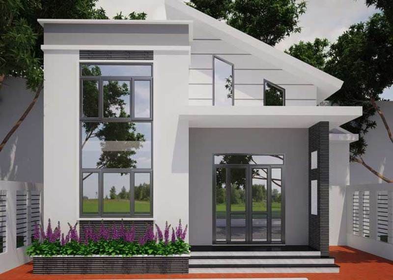 Nhà cấp 4 nhỏ đẹp 40m2