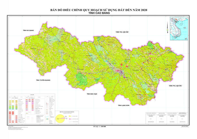 Phạm vi và tính chất lập quy hoạch tỉnh Cao Bằng