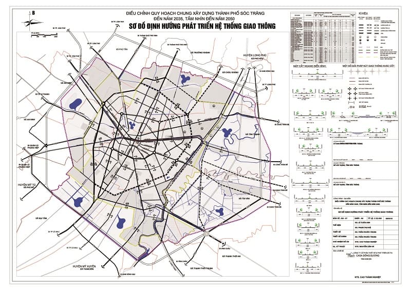 Quy hoạch tuyến giao thông tại thành phố Sóc Trăng