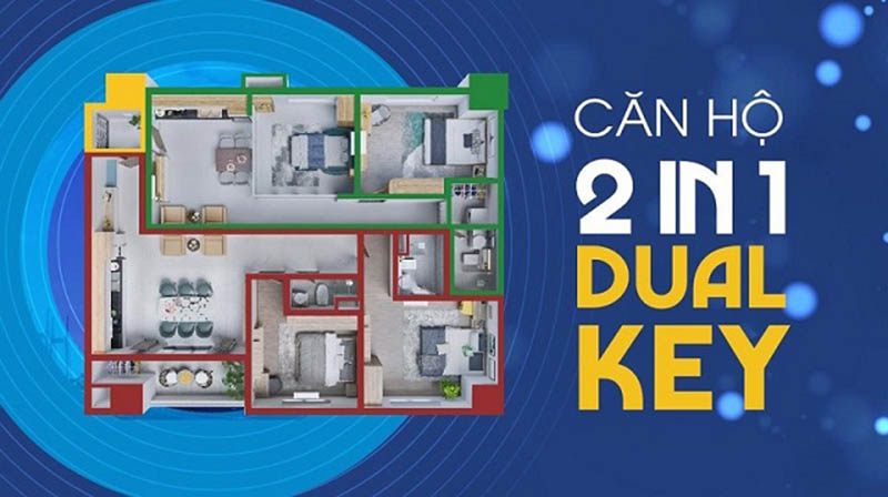 Tìm hiểu từ A - Z về căn hộ Dual Key 