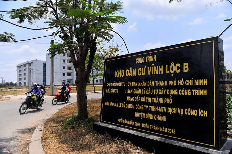 Tổng quan khu dân cư xã Vĩnh Lộc