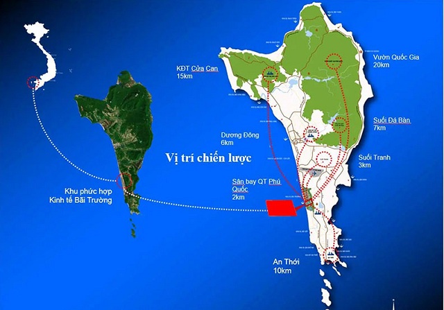 Vị trí Selavia Phú Quốc - Vị trí chiến lược nơi đảo ngọc Phú Quốc