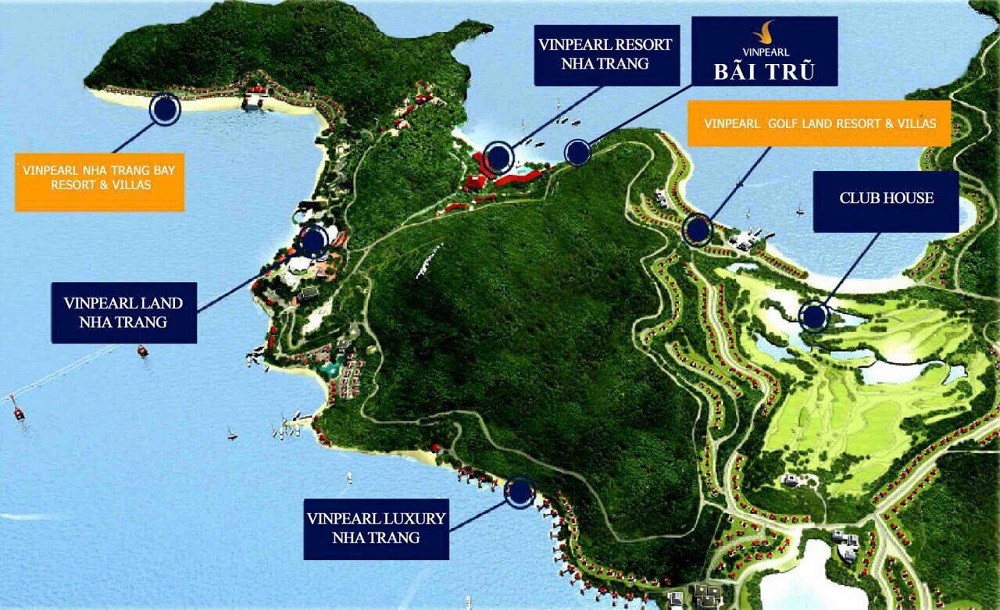 VINPEARL NHA TRANG RESORT BÃI TRŨ