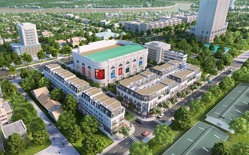 TỔNG QUAN VINCOM SHOPHOUSE MÓNG CÁI