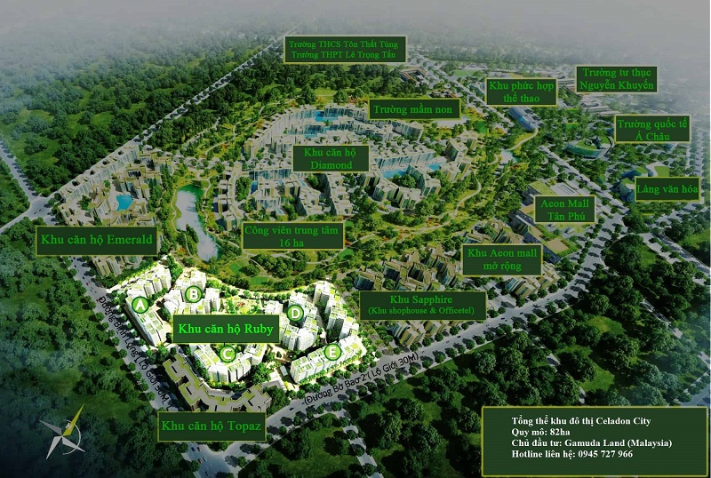 TỔNG QUAN CELADON CITY TÂN PHÚ