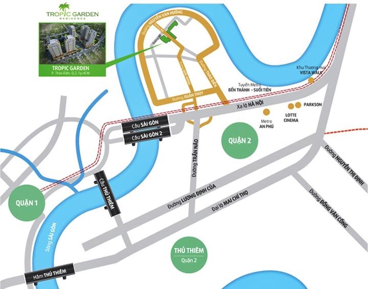 TROPIC GARDEN QUẬN 2 NOVALAND