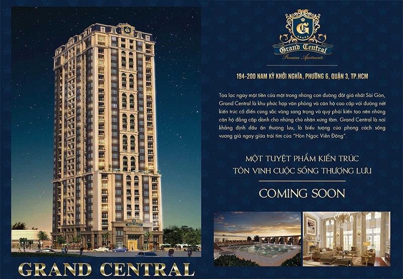 TỔNG QUAN GRAND CENTRAL QUẬN 3