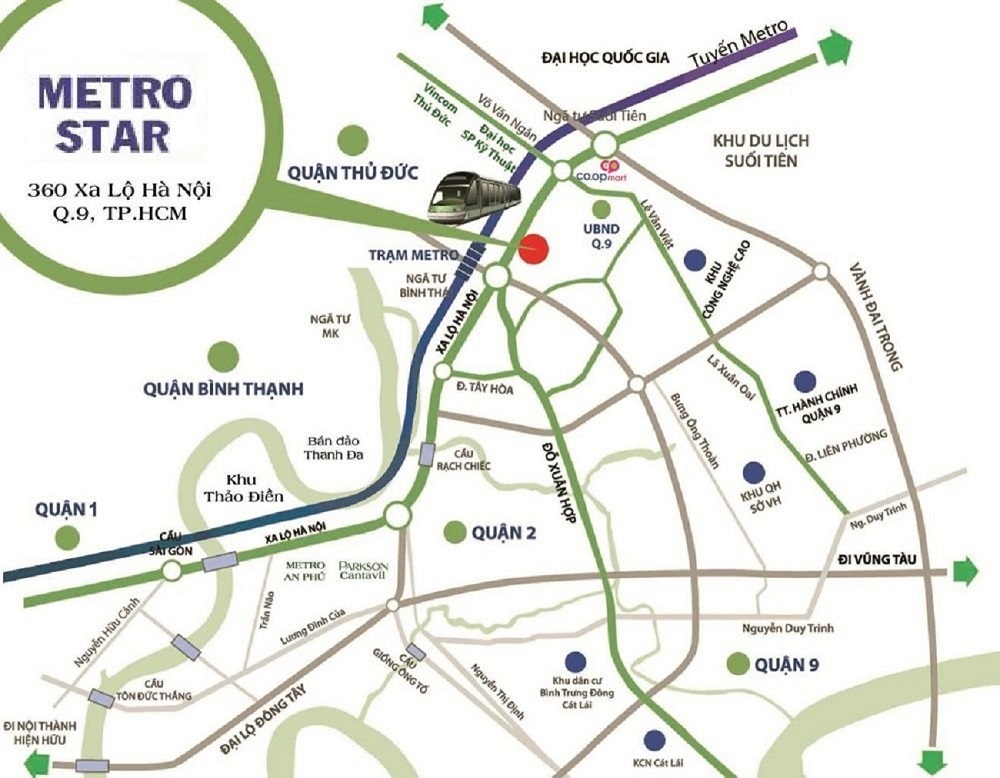 CĂN HỘ METRO STAR QUẬN 9