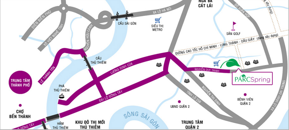 PARCSPRING QUẬN 2 CAPITALAND