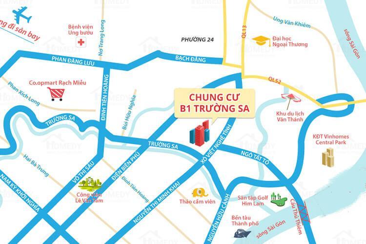 CHUNG CƯ B1 TRƯỜNG SA