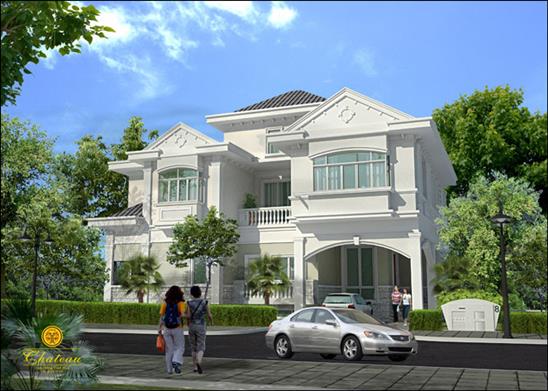 TỔNG QUAN BIỆT THỰ CHATEAU Q7