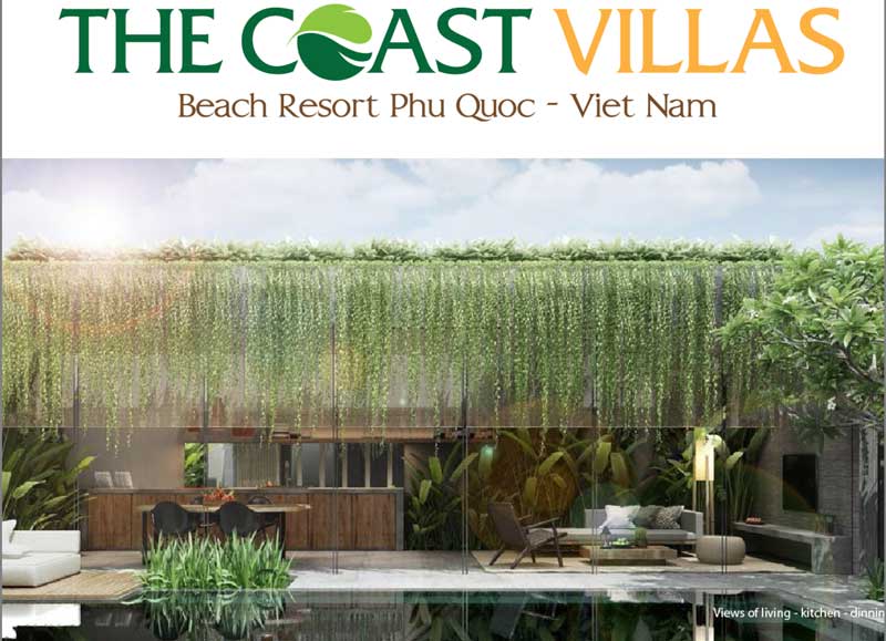 TỔNG QUAN BIỆT THỰ BIỂN THE COAST VILLAS PHÚ QUỐC