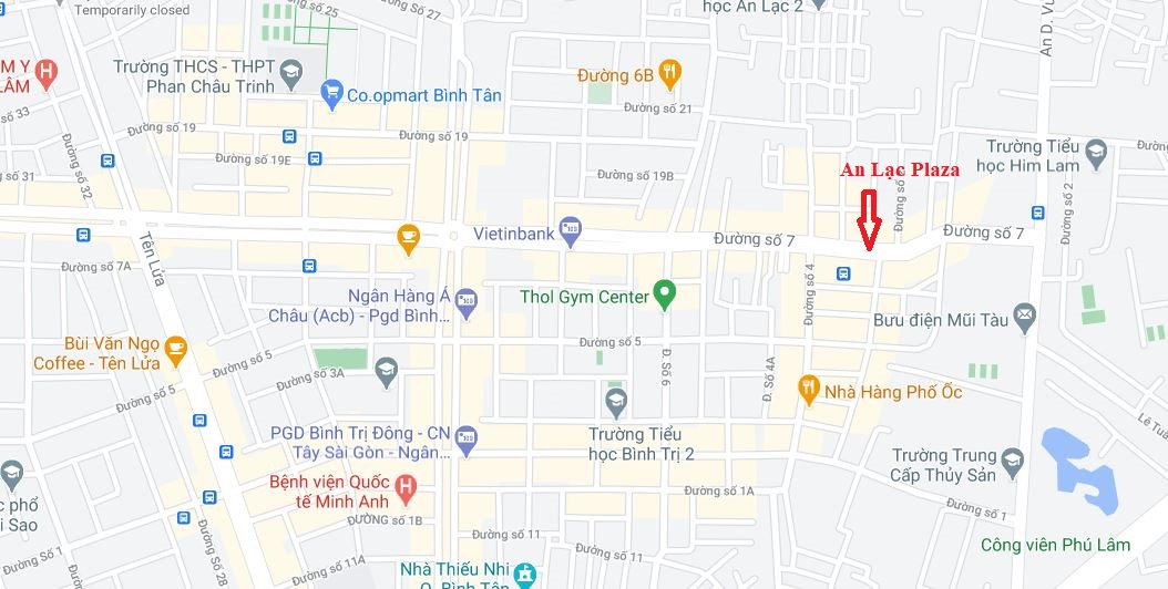 AN LẠC PLAZA BÌNH TÂN