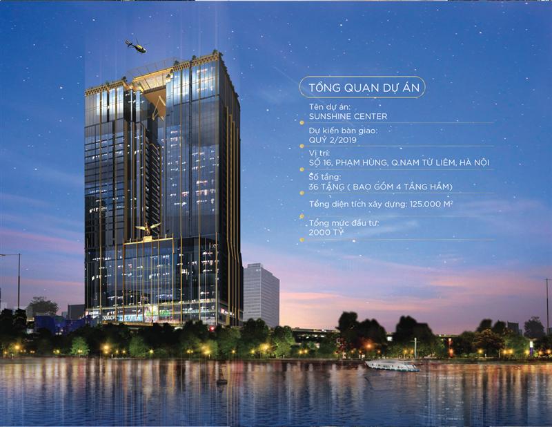 THÔNG TIN DỰ ÁN SUNSHINE CENTER