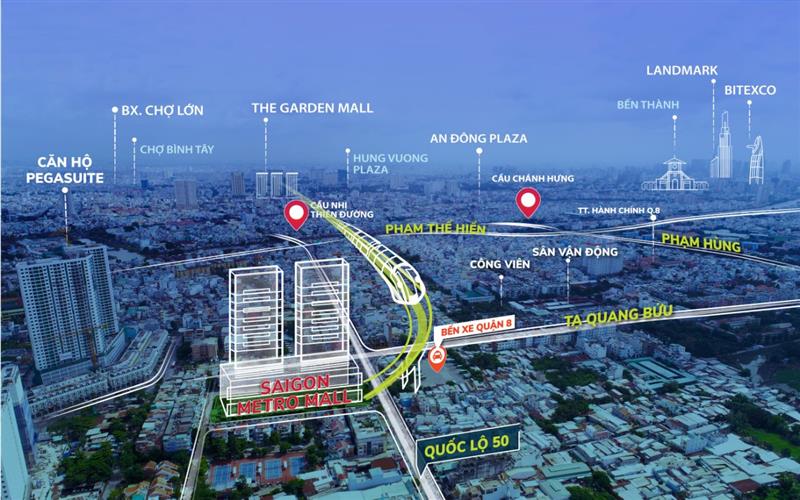 THÔNG TIN DỰ ÁN SAIGON METRO MALL