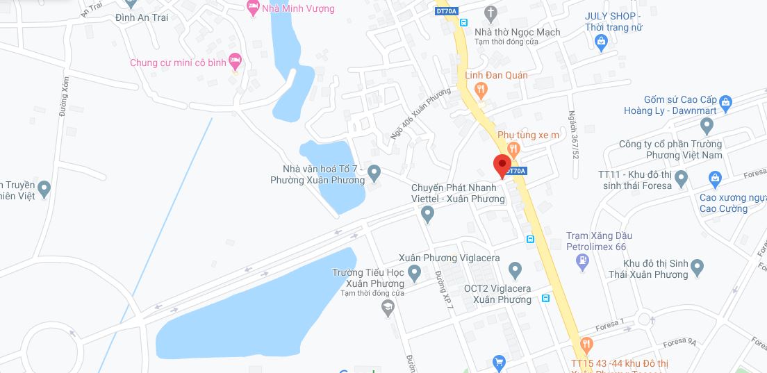 KHU ĐÔ THỊ XUÂN PHƯƠNG VIGLACERA