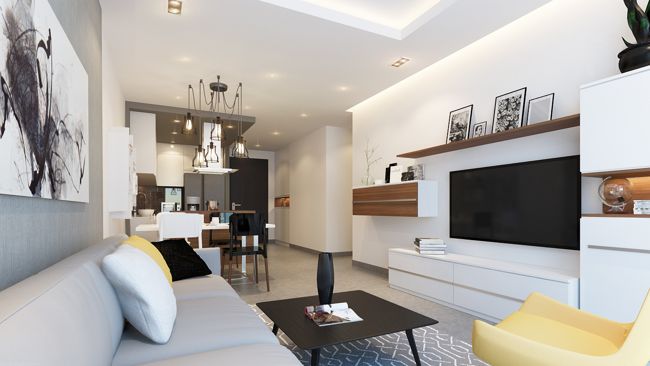 thiết kế đẳng cấp của căn hồ the gold view